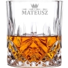 Zestaw 6 szklanek kryształowych whisky Grawerem imię logo prezent Urodziny