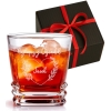 Kwadratowa Szklanka whisky z grawerem 270ml Imię Prezent Urodziny Dziadka