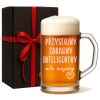Kufel do piwa na prezent imieniny z grawerem 640ml w pudełku Walentynki