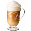 Szklanka do kawy Latte na nóżce z grawerem Prezent na Walentynki