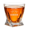 Szklanka kryształowa Whisky z grawerem Prezent Urodziny Rocznica Walentynki
