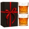 Zestaw 2 szklanki do whisky z grawerem Kryształowe 340ml Prezent Urodziny