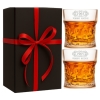 Zestaw 2 szklanki do whisky z grawerem Kryształowe 340ml Prezent Urodziny
