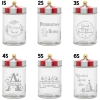 Słoik na Ciastka z Grawerem 1200ml Prezent Świąteczny Personalizowany Napis