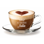 Filiżanki z grawerem