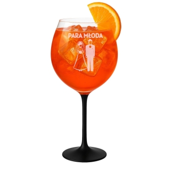 Duży kieliszek do wina z grawerem XXL na ślub wesele Wzory