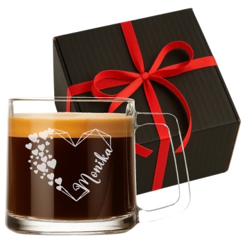 Kubek z grawerem Filiżanka 335ml Napis Prezent dla Niej Niego Walentynki