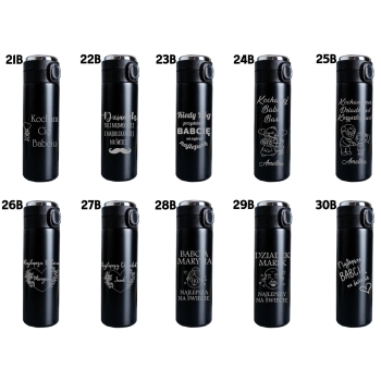 Kubek termiczny z Grawerem z wyświetlaczem logo tekst Prezent dla Dziadka