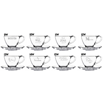 Filiżanka do kawy grawerem 200ml Prezent dla Niej Dzień Kobiet Walentynki