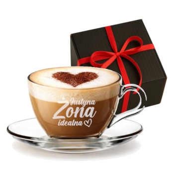 Filiżanka do kawy Prezent na Urodziny Dzień Kobiet Twój Tekst 0,2L Grawer