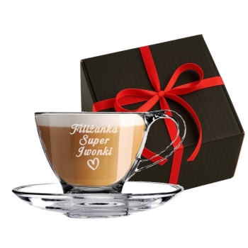 Filiżanka do kawy grawerem 200ml Prezent dla Niej Dzień Kobiet, Urodziny, Walentynki