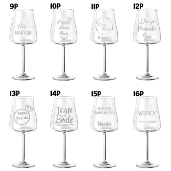 Kieliszek do Wina Aperol Spritz z grawerem Prezent dla Niej Urodziny 600ml