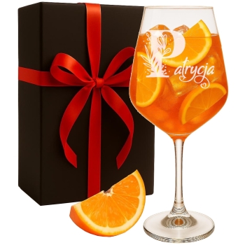 Kieliszek XXL 530ml z grawerem na Dzień Kobiet Walentynki 18 Ślub w pudełku