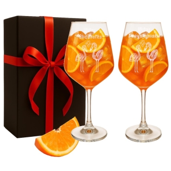 Zestaw 2 x Kieliszek XXL z grawerem 530ml dla pary Urodziny Rocznica