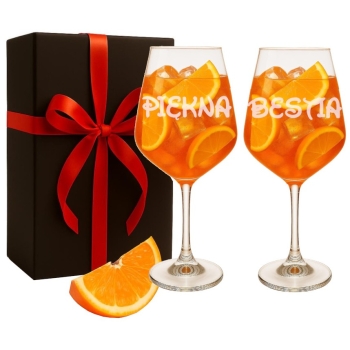 Zestaw 2 x Kieliszek XXL z grawerem 530ml dla pary Urodziny Rocznica