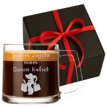 Kubek z grawerem Filiżanka 335ml Napis Prezent dla Niej Niego Walentynki Dzień Kobiet