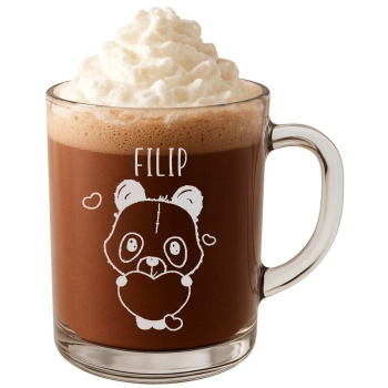 Kubek z grawerem dla dzieci Prezent Walentynki Klasowe IMIĘ przedszkole