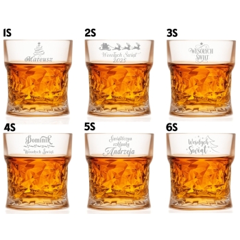 Szklanka kryształowa do whisky z Grawerem Prezent Urodziny Święta dla Niego