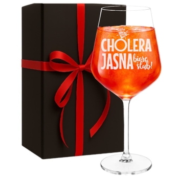 Kieliszek do Aperola Wina z Grawerem 530ml Urodziny Prezent dla Dziewczyny