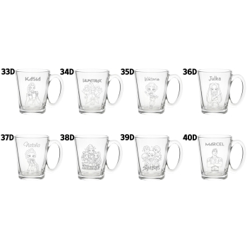 Kubek dla dzieci z grawerem Prezent Walentynki Klasowe Twój Napis 300ml