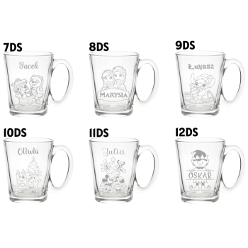 Kubek świąteczny dla dzieci, dorosłych z grawerem Prezent Twój Napis 300ml