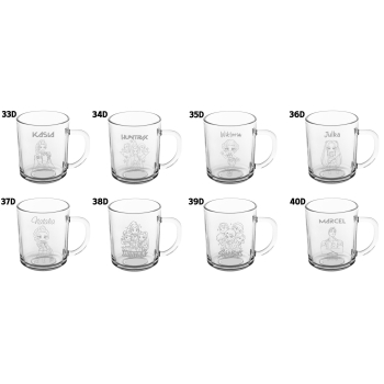 Kubek z grawerem dla dzieci Prezent Walentynki Klasowe IMIĘ przedszkole