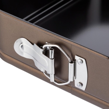 Tortownica kwadratowa blacha do pieczenia ciast Valdinox Aurum 24 cm