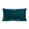 Poduszka Dekoracyjna Velurowa Velvet Blue 50x30cm