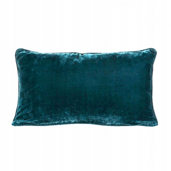 Poduszka Dekoracyjna Velurowa Velvet Blue 50x30cm