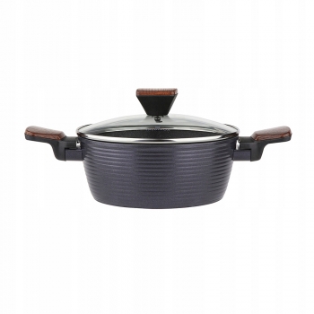 Valdinox Prime Garnek 24cm Z Pokrywą Gaz Indukcja