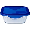 Pojemnik Żaroodporny Z Pokrywą Kwadrat 0,8l Pyrex