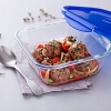 Pojemnik Żaroodporny Z Pokrywą Kwadrat 0,8l Pyrex