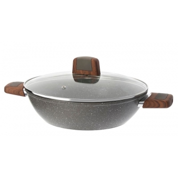 Patelnia Głęboka Z Pokrywą Galicja Magnum 28cm