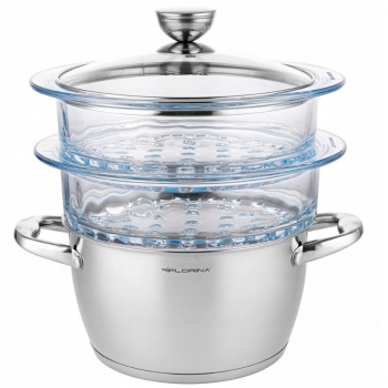 Garnek Do Gotowania Na Parze Pyrex 4 Florina Stima