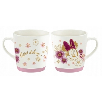 Disney Minnie Kubek Porcelanowy Dzień Dobry 320ml
