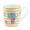 Kubek Porcelanowy Sweet Cat Ravi 280 Ml Żółty