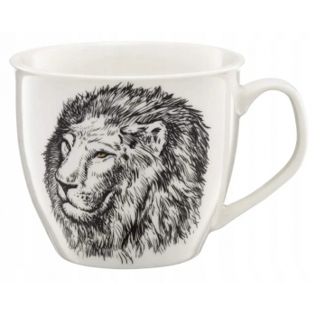 Ambition Duży Kubek Porcelanowy Wild Lion 550ml
