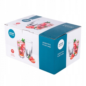 Wysokie Szklanki Do Drinków Korsyka Altom Design