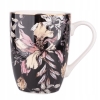 Kubek Porcelanowy Baryłka Black Lily Czarna 300ml