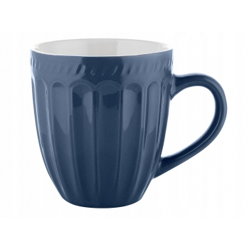 Kubek Porcelanowy 350 Roma Retro Granatowy Florina