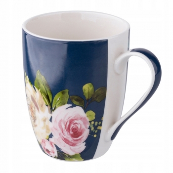 Kubek Porcelanowy Baryłka Amelia Granat 300ml