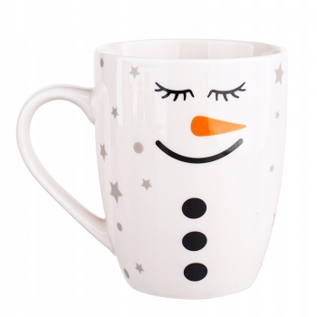 Kubek Porcelanowy Wesoły Bałwanek 300 Ml Wzór 3