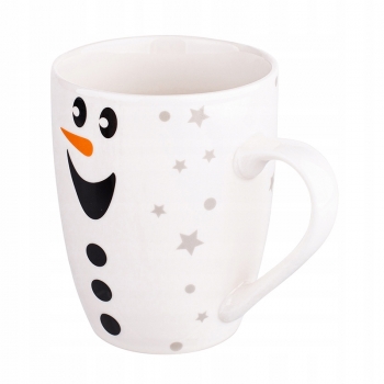 Kubek Porcelanowy Wesoły Bałwanek 300 Ml Wzór 4
