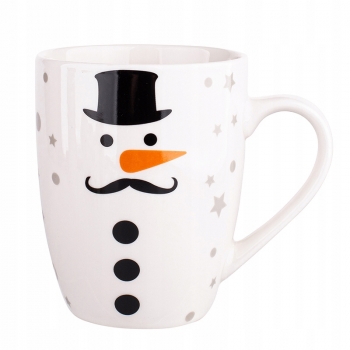 Kubek Porcelanowy Wesoły Bałwanek 300 Ml Wzór 5