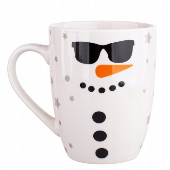 Kubek Porcelanowy Wesoły Bałwanek 300 Ml Wzór 5
