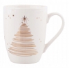 Kubek Świąteczny 300ml Golden Christmas Biały