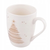 Kubek Świąteczny 300ml Golden Christmas Biały