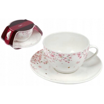 Filiżanka Ze Spodkiem 220ml Cherry Blossom Ravi