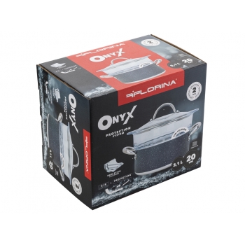Garnek Florina Onyx Do Gotowania Na Parze Pyrex