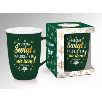 Kubek Podczas Świąt Kalorie Się Nie Liczą 430ml
